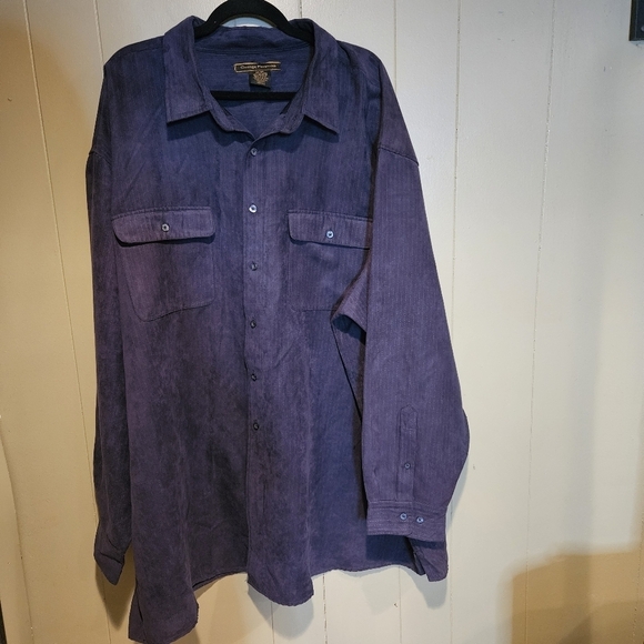 George Forman Other - George Foreman Shirt, Mens, Size 4X, Blue, Button-down,